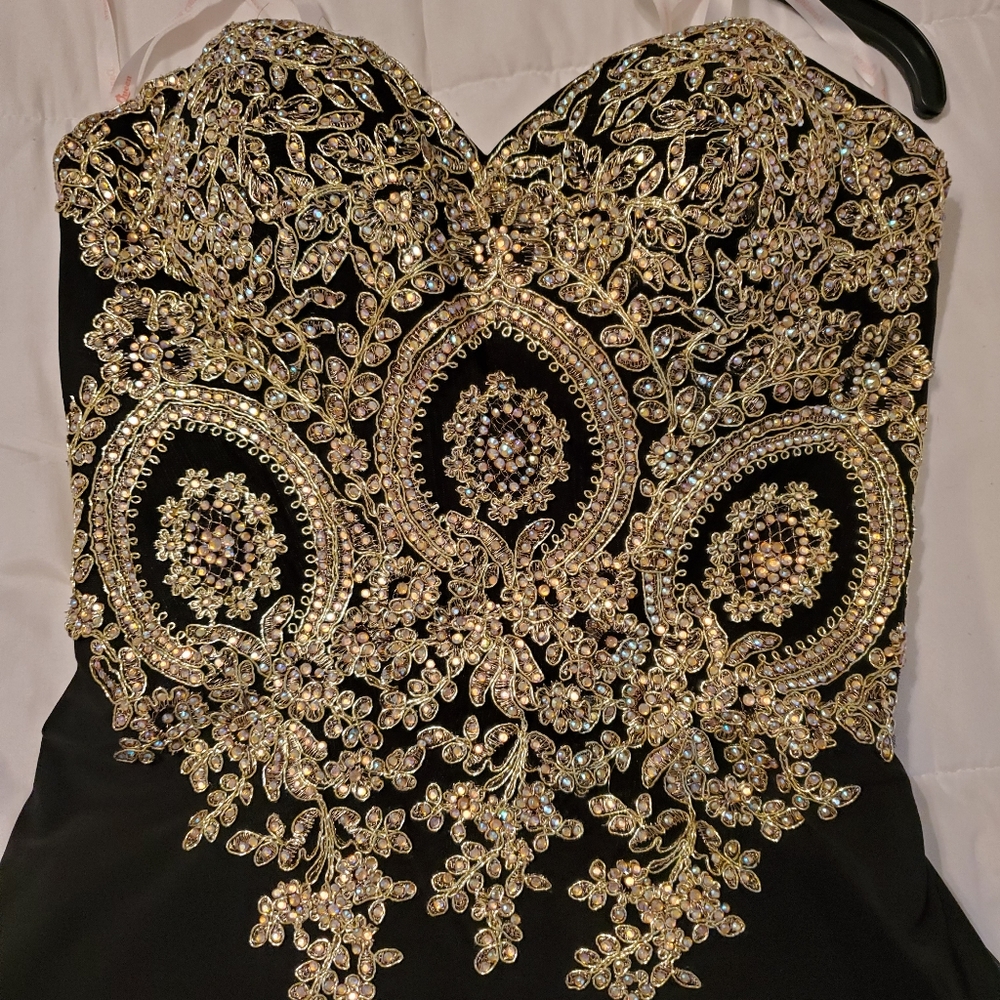 Black formal gown